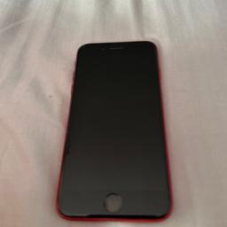 iPhone SE 2020 product red still in great condition signs of wear on the edges not too bad at all as you can see from pics. Can see small scratches on screen however can’t see when phone is on at all. Kept in case everything works fine on it too. Does come with the box

Open to all networks feel free to come view first if close and open to sensible offers still great phone to use. Selling due to having new iPhone

Any questions feel free to ask