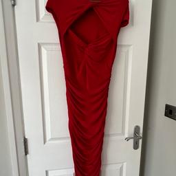 Hi, I am selling a ladies ruched red dress, size 12. Never been worn.
From a pet free smoke free home.
Check out my other items as I am having a clear out