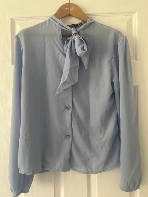 Buy & Sell West Midlands Birmingham - Photos for Boohoo baby blue blouse