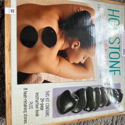 Hi, I am selling a hot stone massage kit.  New and boxed.
