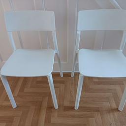 PAIR OF IKEA JANINGE TOUGH PLASTIC WHITE DURABLE HEAVY DUTY STACKING CHAIRS

INDOOR/OUTDOOR USE

CASH ON COLLECTION FROM LEICESTER