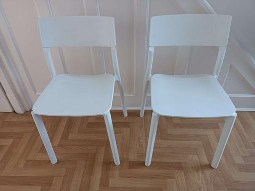 Buy & Sell Leicestershire Leicester - Photos for PAIR IKEA JANINGE HEAVY DUTY PLASTIC CHAIRS