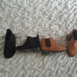 black pair worn once tan new not worn collection Darlaston payment on collection  price is for both pairs