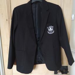 prescot school blazer, only worn a few times, back 19" length 27" sleeve 24"