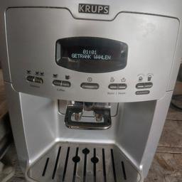 Hallo Verkauft wird eine kaffeevollautomat Maschine von Krupp für espresso/kaffee/Cappuccino und latte machiatto