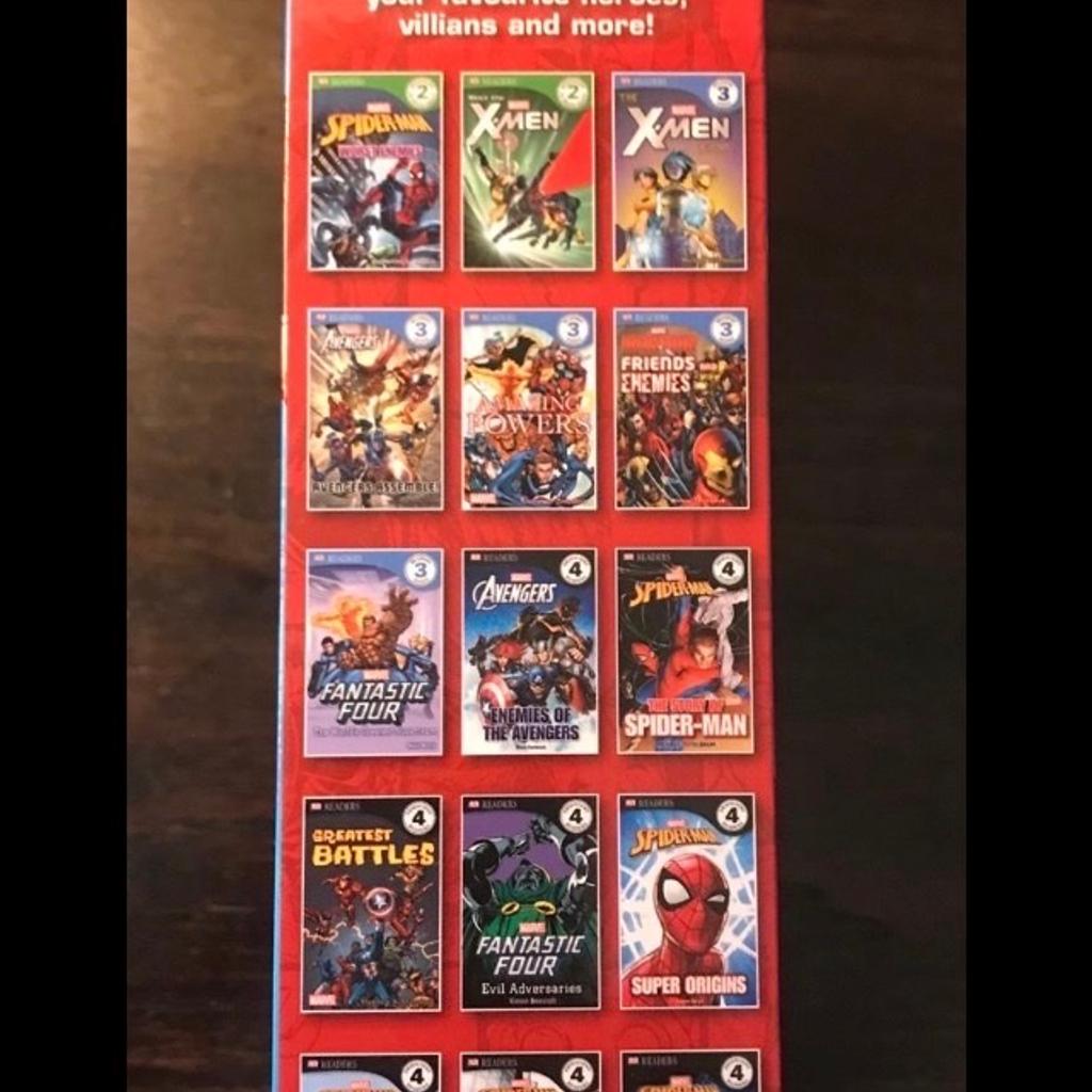 DK Marvel Comic Books
15 Books Complete Set

Like New - only some of the books have been read
Good for Beginners, Reading Alone, Proficient Readers
From a smoke and pet free home

For collection only from Southgate N14 North London

#marvelcomics
#gifts
#spiderman
#comicbooks
#birthdaygifts
#books

Postage for this item is not available.
