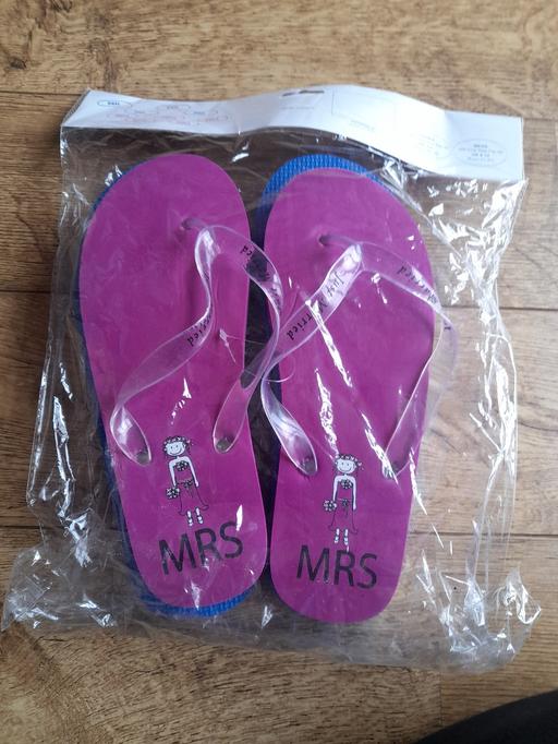 Buy & Sell North Yorkshire Redcar and Cleveland - Photos for Mr & Mrs Wedding Flip-flops