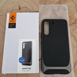 Handyhülle "spigen NEO HYBRID" für Samsung Galaxy S22, nur einen Tag benutzt, absolut neuwertig, schwarz, original verpackt, aktueller NP 20,99 €