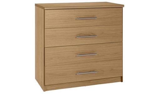 Buy & Sell West Midlands Coventry - Photos for Home Normandy 4 Drawer Chest - Oak Effect