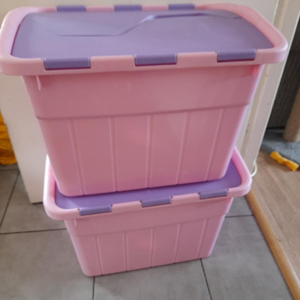Storage/toy boxes x2 in B29 Birmingham for £8.00 for sale Shpock