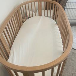 🎉 Introducing the fantastic Stokke Sleepi cot and bed with a mattress that's practically dancing with joy! 🛌✨ This dynamic duo has never been used and is in brilliant condition, ready to bring sweet dreams to your little one's slumber party! 🌙💤

When these gems were brand new, they were a splurge at £730, but hold on tight, because you can snag this amazing deal for just £530! 🎊💰 That's a whopping £200 in savings! 🎁🤑

So why are we parting ways with this dreamy combo? Well, we've decided to embark on a co-sleeping adventure, but fear not, these beauties are looking for a new loving home where they can create a cozy nest for the sweetest dreams and the most peaceful nights. 🏠💕

Remember, no silly offers, as this bargain is already a steal! Don't miss out on the chance to transform your baby's sleep routine with the Stokke Sleepi cot and bed. Hurry, because it won't stay on the market for long! 🏃‍♀️💨💨