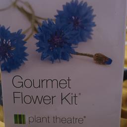 Edible flower kit, 6 varieties of flower seeds, pots etc included, Peterlee, 07727000668