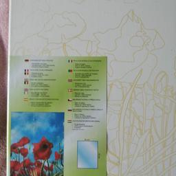 Art canvas, with a floral poppy scene to follow and paint.
Brand new, never used/opened.