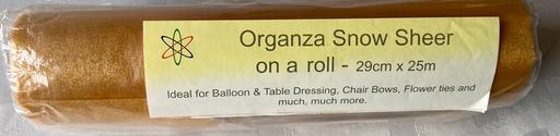 Buy & Sell West Midlands Walsall - Photos for New gold organza roll only £11