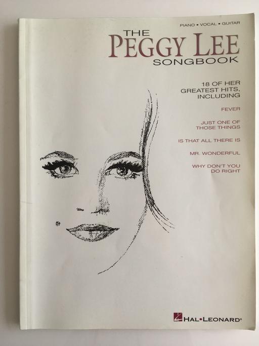 Buy & Sell North Yorkshire Harwood Dale - North Yorkshire - Photos for THE PEGGY LEE SONGBOOK (HAL LEONARD)