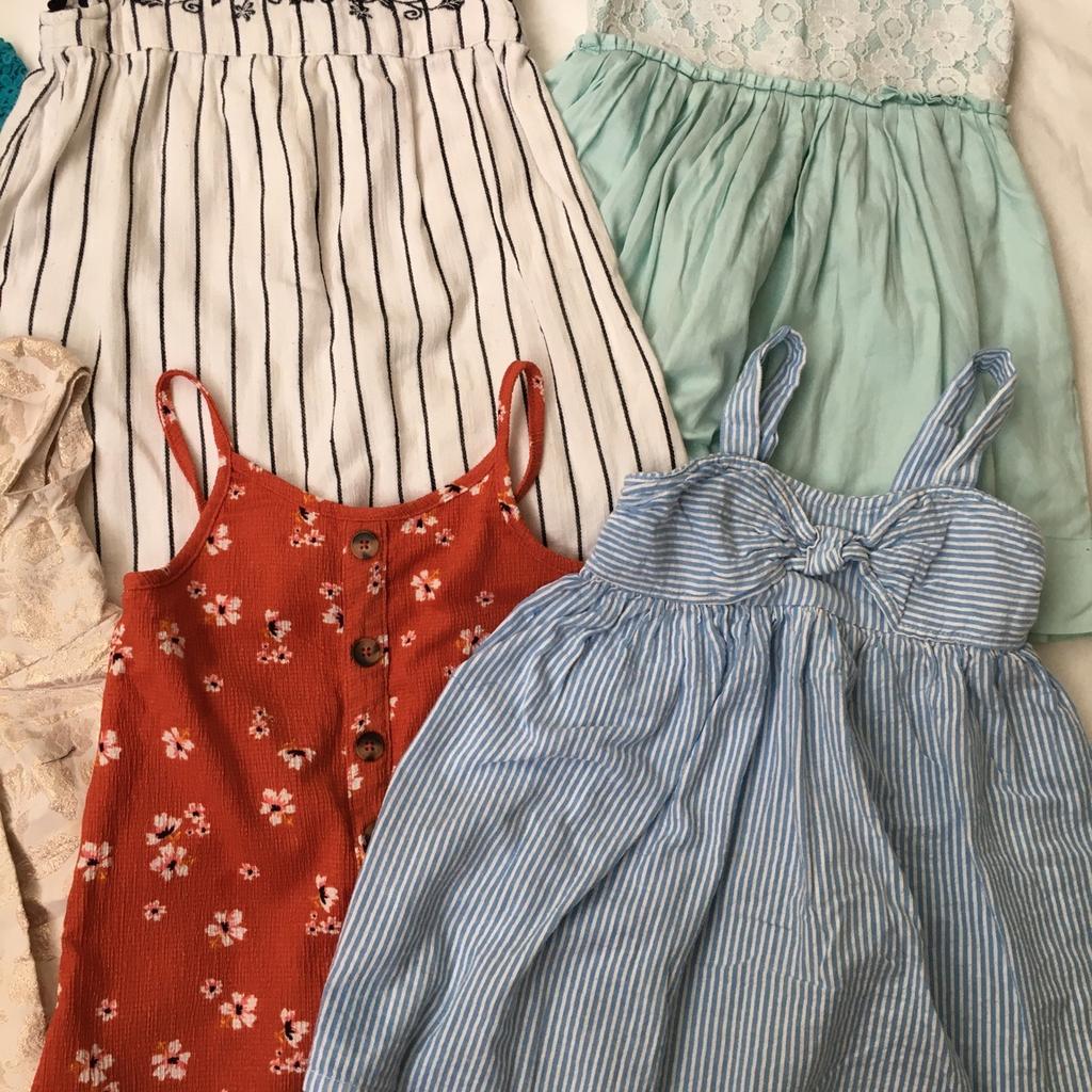 Bundle of dresses. size one to one and half -two years.
