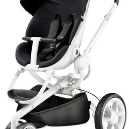 Travel system in excellent condition with very minimal wear and tear. If you're looking for a trendy and new looking stroller and car seat without the price tag of a brand new items then look no further. Includes:
- Stroller
- Maxi Cosi car seat
- Adapters to allow car seat to be used on the base or to use the stroller seat.
- Stroller rain cover
- Baby cocoon (cover to keep baby snug)
- Handle for using in baby bike mode for older child (removable for small babies)

Kept sealed and well protected for the next baby to use it.
In a house with no pets and no smokers.

I always got complemented when using this. It's easy to use and practically glides everywhere. All whilst looking amazing and pristine.