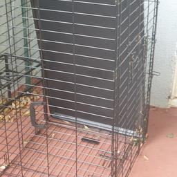 selling dog crate. used twice. was for when had my mums dog when she went on holiday. collection m40