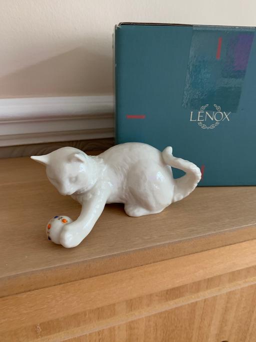 Buy & Sell Essex Thurrock - Essex - Photos for Vintage by LenoxWhite Jewel kitten Porcelain