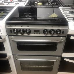 New home Gas Cooker 
60cm
Glass safety lid 
4 gas burners 
Grill/oven gas 
Good clean condition 
Fully tested/working 
£229
Can Deliver 
137,Bradford Road 
Bd18 3tb