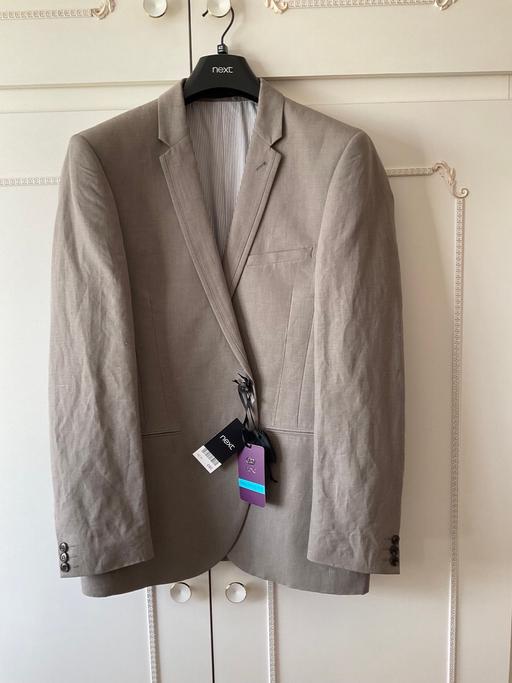 Buy & Sell Leicestershire Leicester - Photos for Beige Linen Jacket 42R unworn