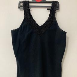 Womens black top size 10 papaya. Advertised elsewhere please view my other items huge clearout 