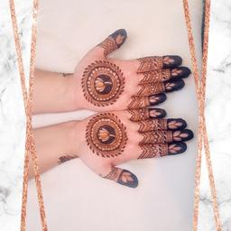 exclusive henna designs using organic henna. price depends on the design message for more details. check my other designs 
insta: Hennabyayesha786