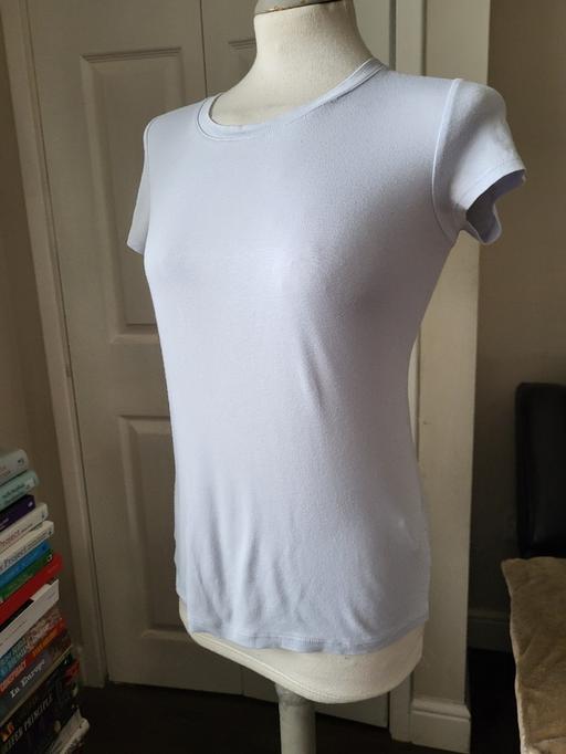 Buy & Sell West Midlands Sandwell - Photos for Uniqlo Pale Blue Casual Top Size XS Oversized