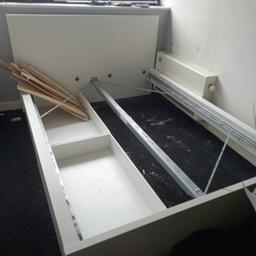 Bed with two storage drawers all parts and slats in tact.  Will need collecting from SE17 Walworth Road area.