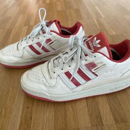 Verkaufe Adidas Sneaker in Weiß/Rot Gr. 38,5