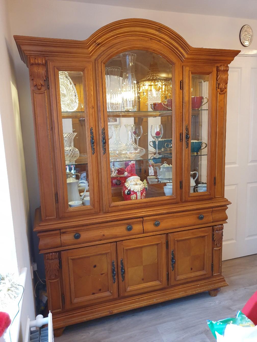 Solid Oak Sideboard Display in TF4 Dawley for £250.00