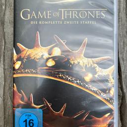"Game of Thrones" - komplette Staffel 2

- 5 DVDs
- Sprachen: Deutsch, Englisch, Italienisch
- Untertitel: Deutsch
- Untertitel für Hörgeschädigte: Englisch, Italienisch