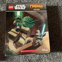 Star Wars Phonics pack
Includes 10 books and 2 workbooks
Brand new from Scholastic books
These would also make a lovely present as they are brand new.

PLEASE NOTE- The last two photos have been taken off the internet to show the inside of the book. 
