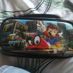 Nintendo Switch Schutzhülle, Transporttasche mit Super Mario Odyssey Motiv