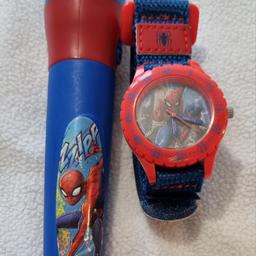 Kids Spiderman Watch and Touch
Both need new batteries
From pet and smoke free home
Collection only