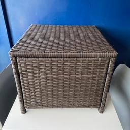 Rattan Outdoor Coffee Table Garden Furniture - Graphite good condition only colection SE8 5DP