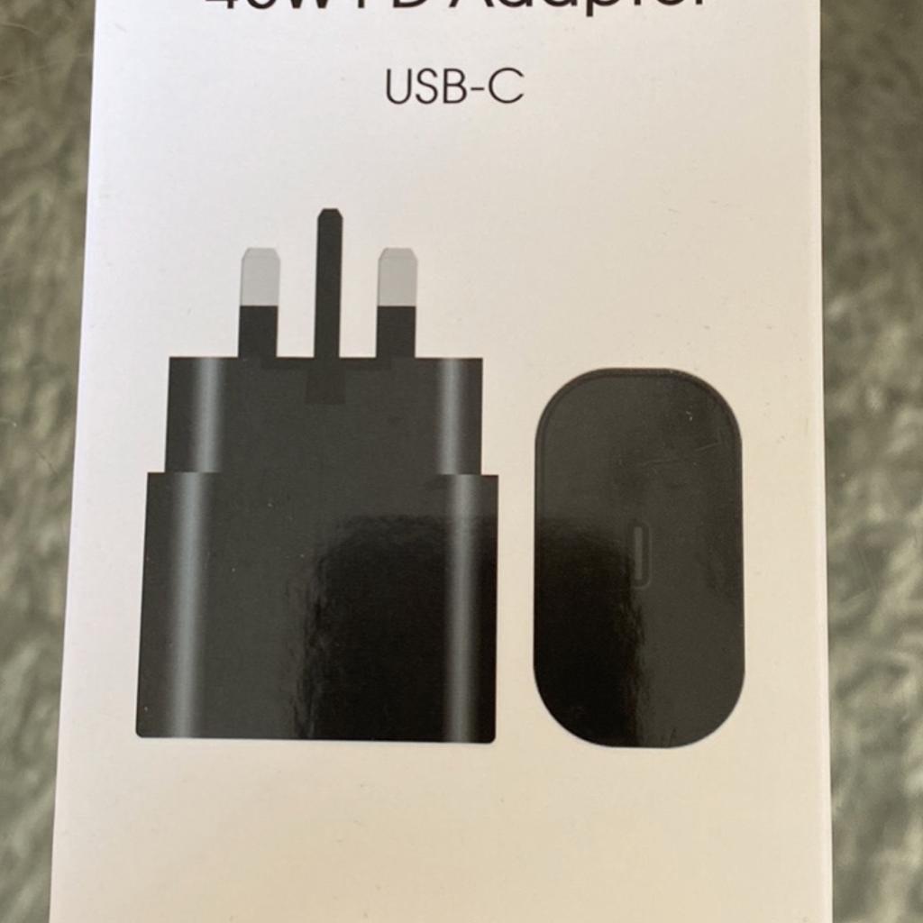 Samsung Charger 45W Fast Charging Plug USB C

NEW SEALED