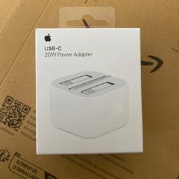 Apple IPhone Charger Adapter 20W Fast Charger

NEW SEALED