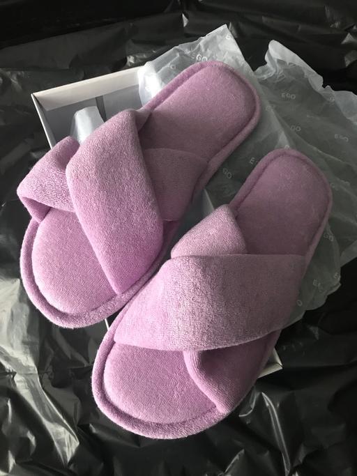 Buy & Sell Nottinghamshire Nottingham - Photos for EGO UK Size 7 Purple Slippers [Free P&P]