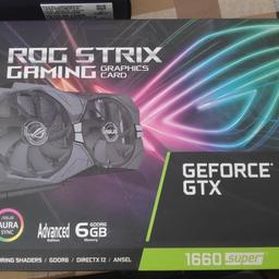 Very good condition Asus ROG STRIX Nvidia GTX 1660 Super 6GB GDDR6. 

Selling due to saving for an upgrade, Open To Offers.