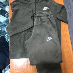 Nike boys fleece tracksuit. Great authentic. Size is 12-13years and green colour. If bought then no return or exchange will be accepted cash and collection only.