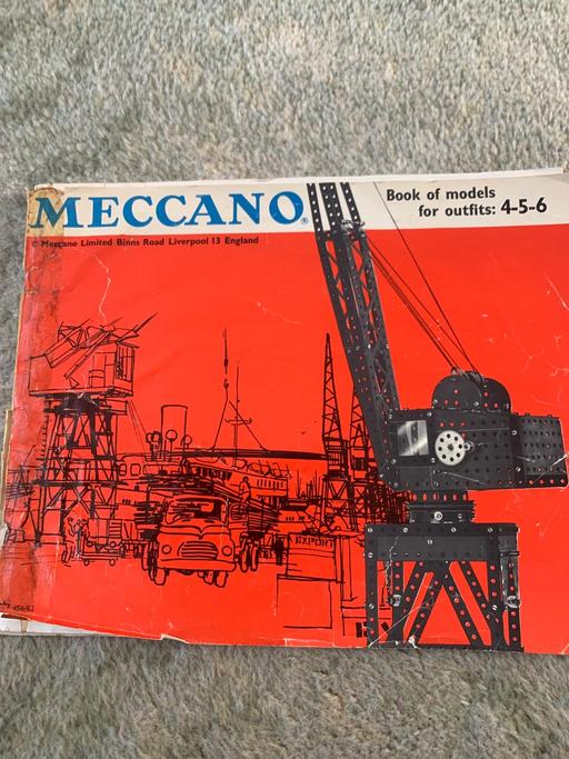 Buy & Sell Hertfordshire St. Albans - Photos for Meccano instruction book set 4,5,6