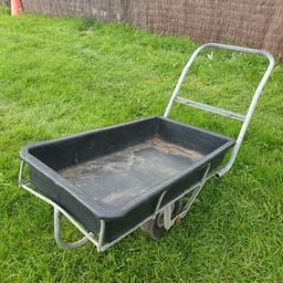 Multi purpose garden trolley (small crack as shown in photo) but causes no issues