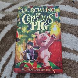 The Christmas pig by JK Rowling,  like new, collection only