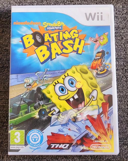 Buy & Sell North London West Hackney - North London - Photos for SPONGEBOB BOATING BASH - NINTENDO WII. BRAND!