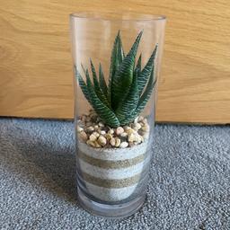 Artificial Succulent Plant Vase
