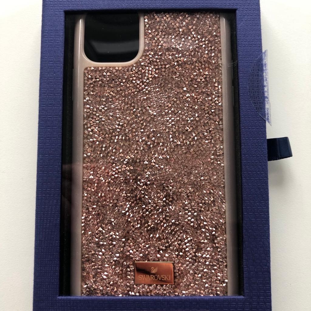 Swarovski iPhone 11 Pro Max case rose gold excellent condition £10.00 collection only