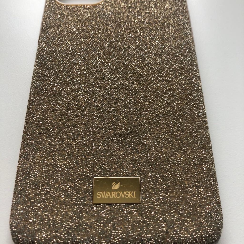 Swarovski iPhone 11 Pro Max case gold excellent condition £10.00 collection only