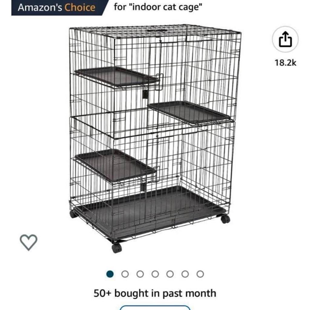 Amazon basic large cat cage in S44 Chesterfield für 15,00 £ zum Verkauf ...