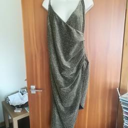 Gold Wrap Dress.
Size 18.
From Yours Clothing.
New with tags.